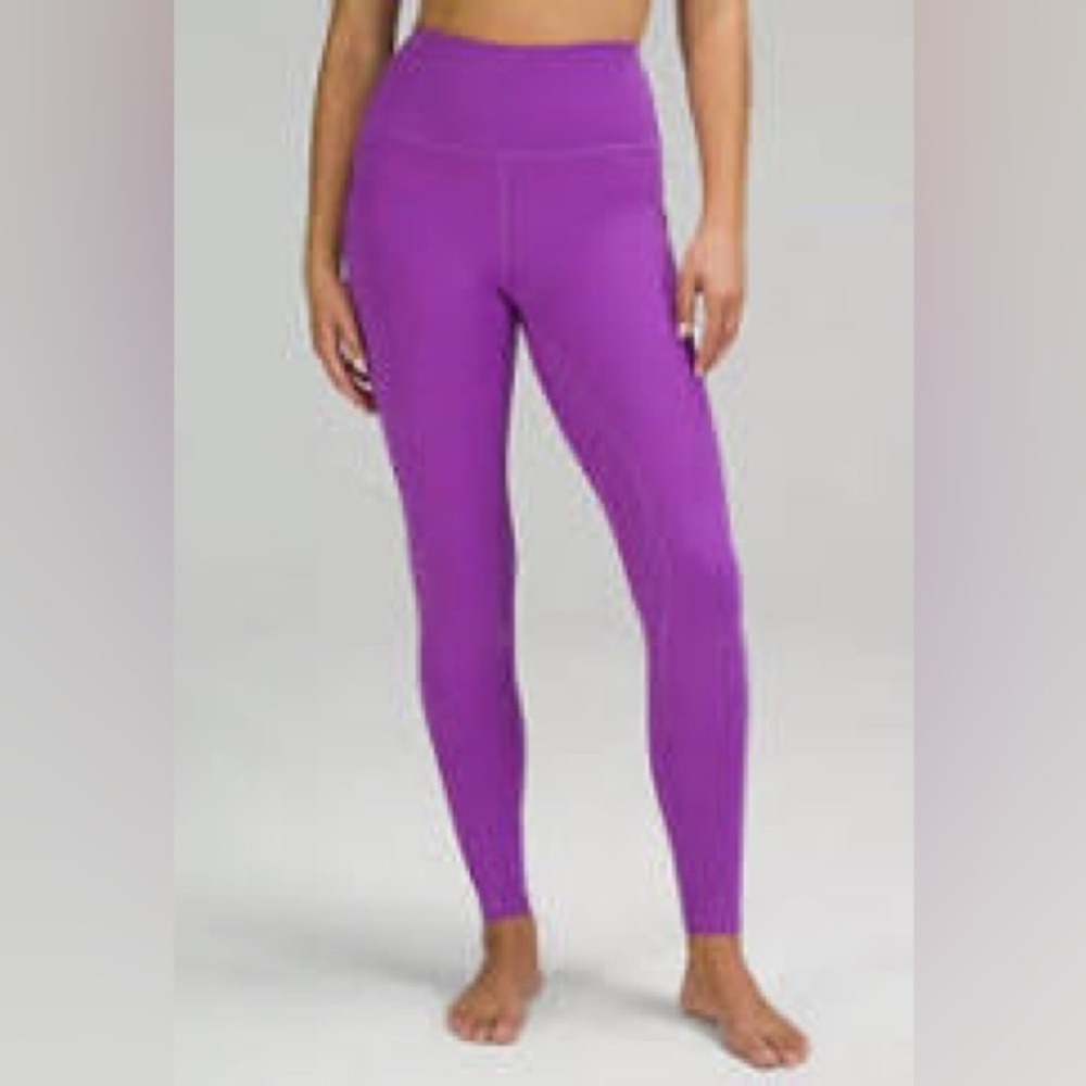 Lululemon moonlit magenta leggings